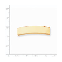 Thumbnail for 14k 48x12x1.8 mm ID Plate