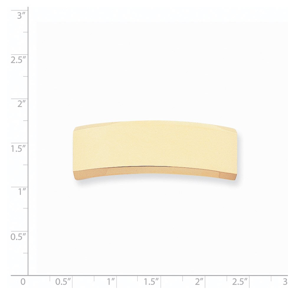 14k 48x15.5x2 mm ID Plate