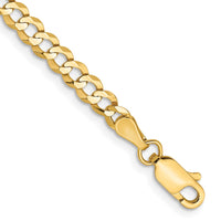Thumbnail for 14k 3.7mm Lightweight Flat Cuban Chain