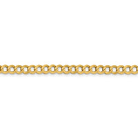 Thumbnail for 14k 4.7mm Lightweight Flat Cuban Chain
