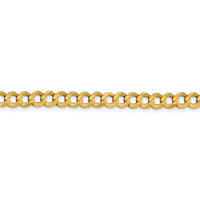 Thumbnail for 14k 5.9mm Lightweight Flat Cuban Chain