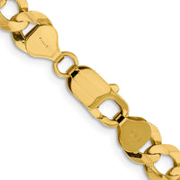 Thumbnail for 14k 8.3mm Lightweight Flat Cuban Chain