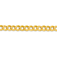 Thumbnail for 14k 9.4mm Lightweight Flat Cuban Chain