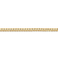 Thumbnail for 14k 3mm Open Concave Curb Chain