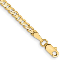 Thumbnail for 14k 3mm Open Concave Curb Chain