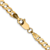 Thumbnail for 14k 3.8mm Open Concave Curb Chain