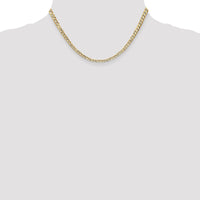 Thumbnail for 14k 3.8mm Open Concave Curb Chain