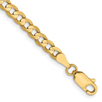 Thumbnail for 14k 3.8mm Open Concave Curb Chain