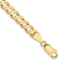 Thumbnail for 14k 5.25mm Open Concave Curb Chain