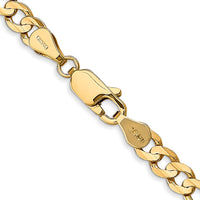 Thumbnail for 14k 4.5mm Concave Open Figaro Chain