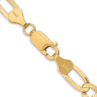 Thumbnail for 14k 6mm Concave Open Figaro Chain