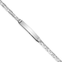 Thumbnail for 14K WG Anchor Link ID Bracelet
