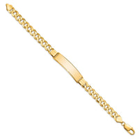 Thumbnail for 14k Flat Curb Link ID Bracelet