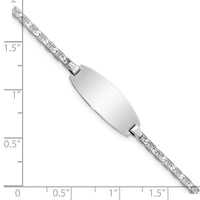 Thumbnail for 14k Oval Anchor ID Bracelet