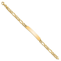 Thumbnail for 14k Figaro ID Bracelet