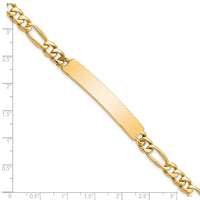 Thumbnail for 14k Figaro ID Bracelet