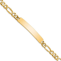 Thumbnail for 14k Figaro ID Bracelet