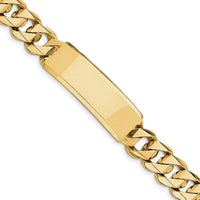 Thumbnail for 14k Hand-polished Curb Link ID Bracelet