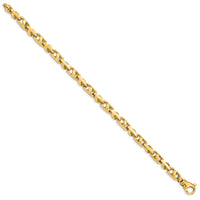 Thumbnail for 14k 5.5mm Fancy Link Bracelet