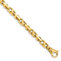 Thumbnail for 14k 5.5mm Fancy Link Bracelet