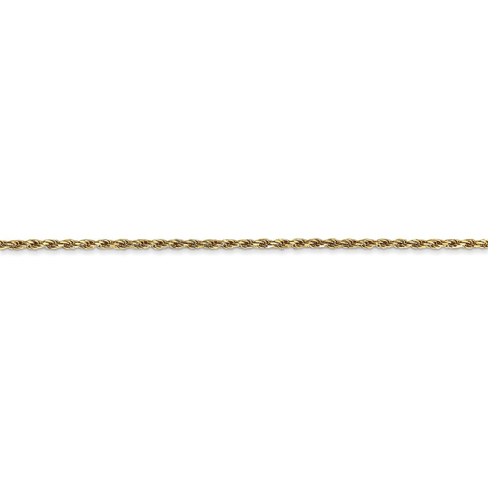 14k 1.3mm Solid D/C Machine-Made Chain