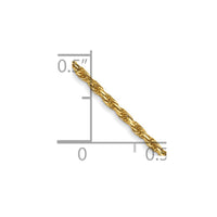 Thumbnail for 14k 1.3mm Solid D/C Machine-Made Chain