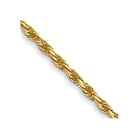 Thumbnail for 14k 1.3mm Solid D/C Machine-Made Chain