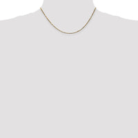 Thumbnail for 14k 1.8mm Diamond-cut Milano Rope Chain