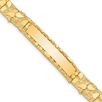 Thumbnail for 14k 10.0mm Nugget ID Bracelet