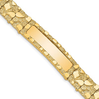 Thumbnail for 14k 12.0mm Nugget ID Bracelet