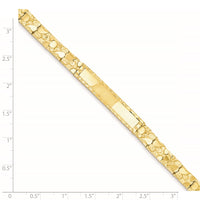 Thumbnail for 14k 7mm Nugget ID Bracelet