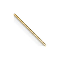 Thumbnail for 14k .7mm Octagonal Snake Chain