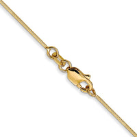 Thumbnail for 14k .8mm Octagonal Snake Chain