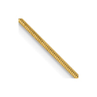 Thumbnail for 14k 1.0mm Octagonal Snake Chain