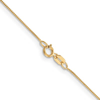 Thumbnail for 14k .5mm Box with Spring Ring Clasp Chain