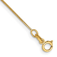 Thumbnail for 14k .5mm Box with Spring Ring Clasp Chain