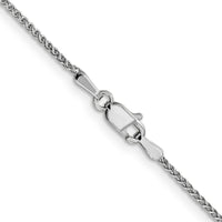 Thumbnail for 14k WG 1.2mm Solid Diamond-cut Spiga Chain