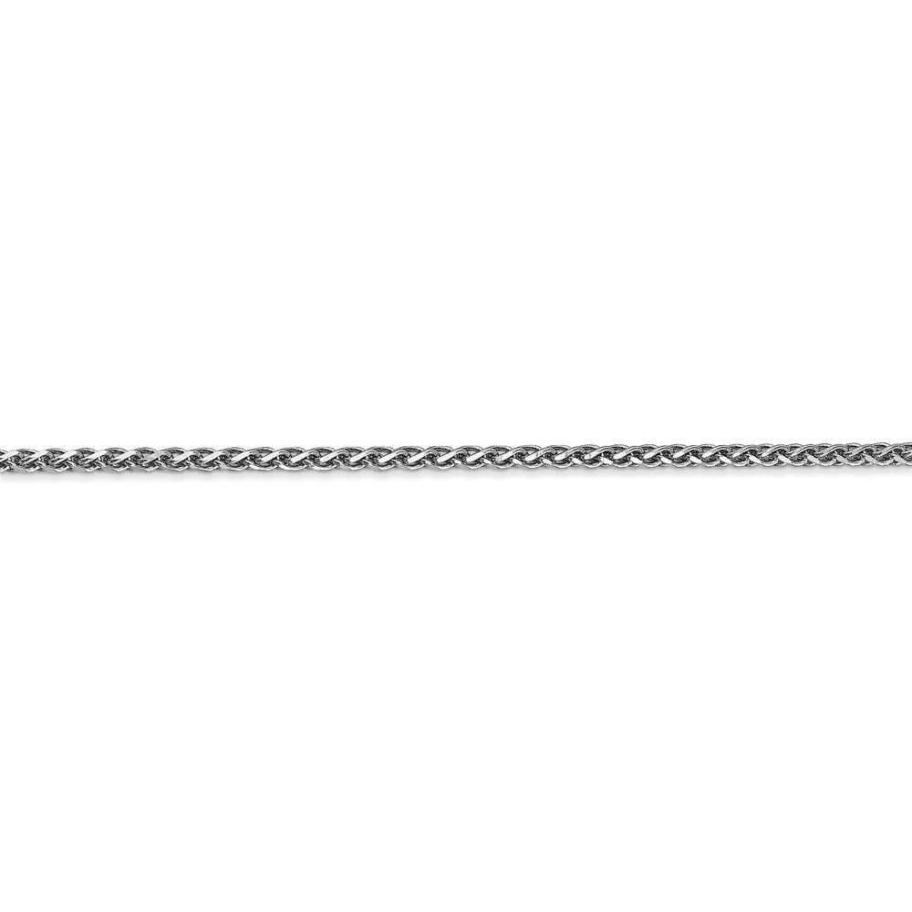 14k WG 1.8mm D/C Spiga Chain