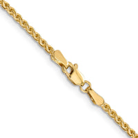 Thumbnail for 14k 1.8mm D/C Spiga Chain