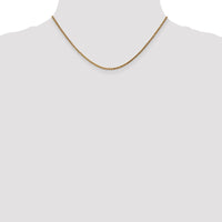 Thumbnail for 14k 1.8mm D/C Spiga Chain