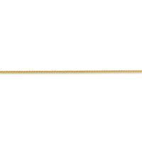 Thumbnail for 14k 1mm Solid Polished Spiga Chain