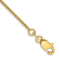 Thumbnail for 14k 1mm Solid Polished Spiga Chain