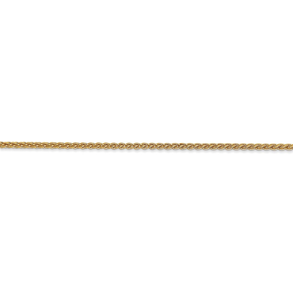 14k 1.65mm Spiga Chain