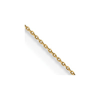 Thumbnail for 14k .75mm Solid Polished Cable Chain