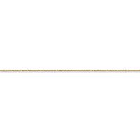 Thumbnail for 14k .6mm D/C Round Open Link Cable Chain