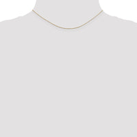 Thumbnail for 14k .6mm D/C Round Open Link Cable Chain