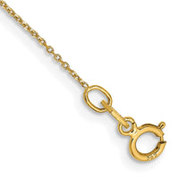 Thumbnail for 14k .6mm D/C Round Open Link Cable Chain