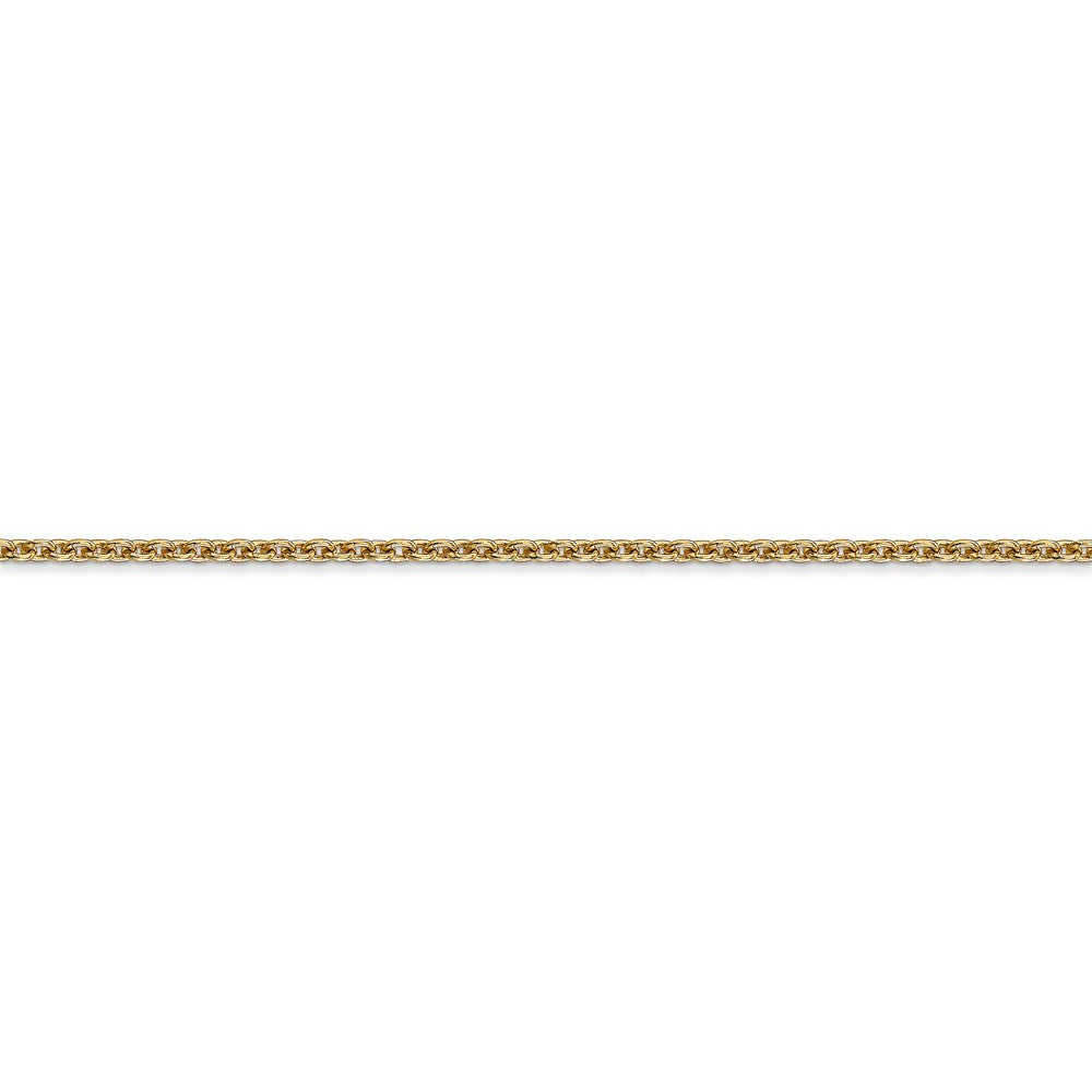 14k 1.8mm Forzantine Cable Chain