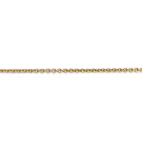 Thumbnail for 14k 2.2mm Forzantine Cable Chain