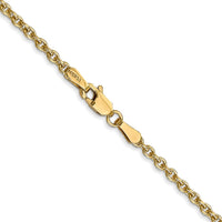 Thumbnail for 14k 2.2mm Forzantine Cable Chain